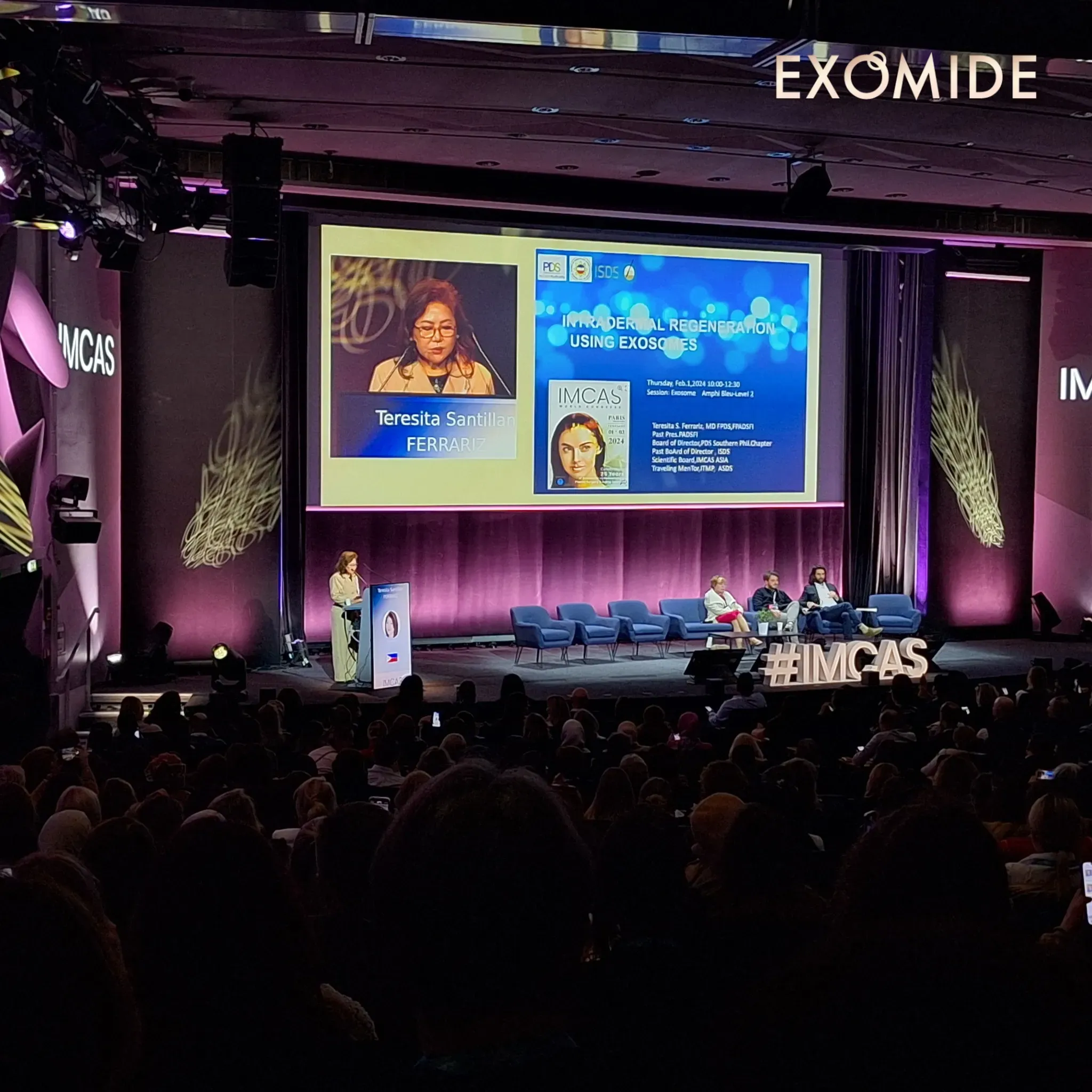 Exomide at IMCAS Paris 2024: Advancing Exosome & Stem Cell Innovation in Aesthetic Medicine highlight